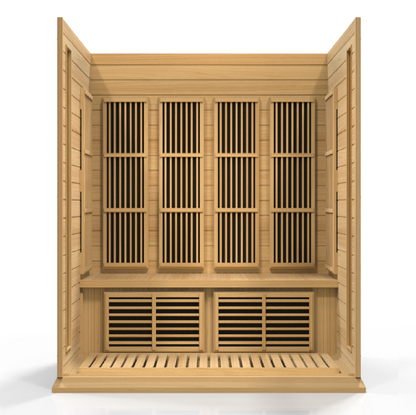 Maxxus 4 Person Low EMF FAR IR Sauna (MX-K406-01)