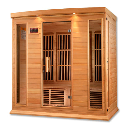 Maxxus 4 Person Low EMF FAR IR Sauna (MX-K406-01)