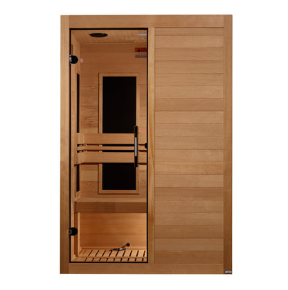 ***New 2026 Model*** Dynamic "Lucca" 2 Person Low EMF FAR IR Sauna (DYN-6215-05)