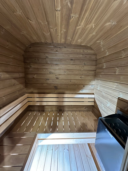RecoSauna Mini Square Sauna - Nordic Pine