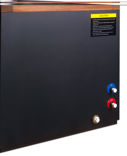 Dynamic Cold Therapy "CUBOID" 304 Nano-Coated Stainless Steel Cold Plunge Tub