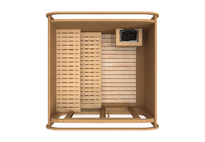 RecoSauna Sisu Square Sauna 2.3 x 2.3 m - Thermowood