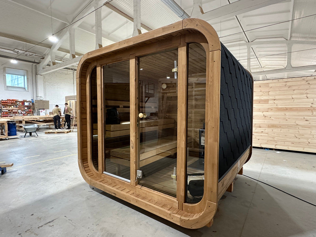 RecoSauna Sisu Square Sauna 2.3 x 2.3 m - Thermowood