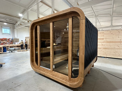 RecoSauna Sisu Square Sauna 2.3 x 2.3 m - Thermowood