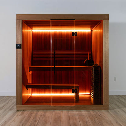 Studio - CT Element Sauna (64x84) - LeisureCraft