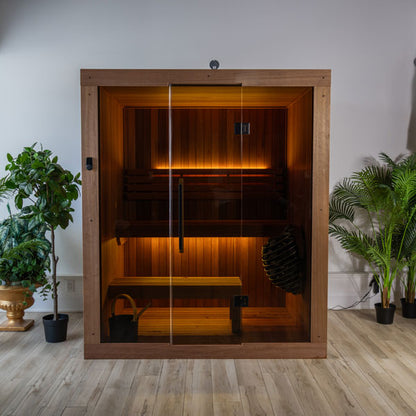 Studio - CT Element Sauna (64x84) - LeisureCraft