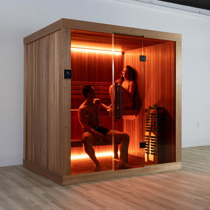 Studio - CT Element Sauna (64x84) - LeisureCraft