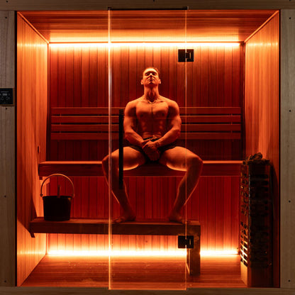 Studio - CT Element Sauna (64x84) - LeisureCraft