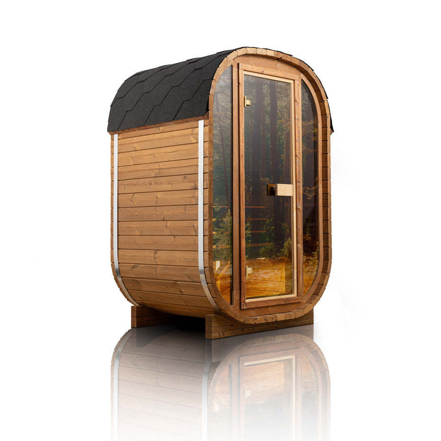 Auris One Luxury Outdoor Cedar Sauna - Orivon Wellness