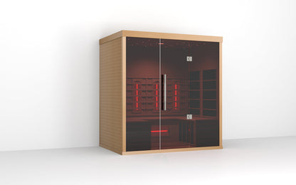 Lumin Infrared Sauna Three - Orivon Wellness
