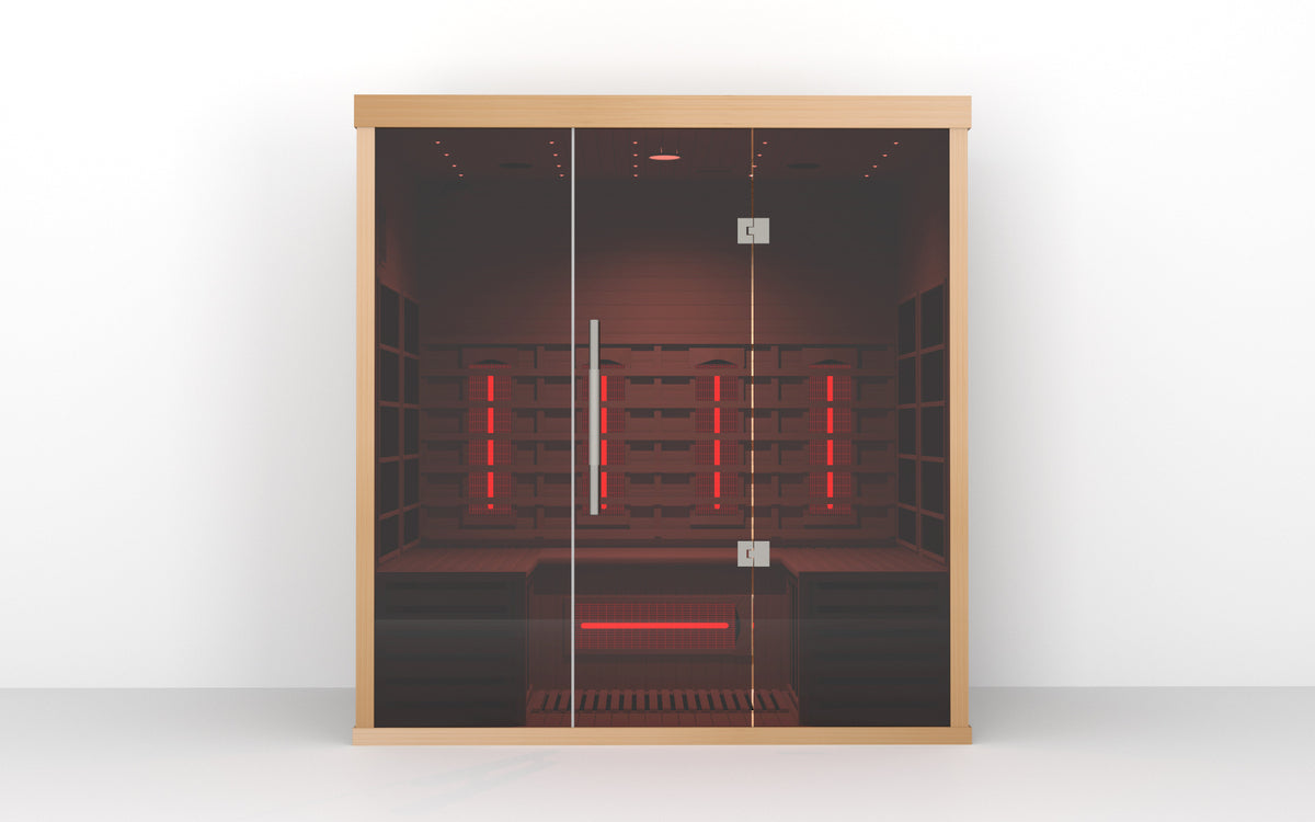 Lumin Infrared Sauna Three - Orivon Wellness